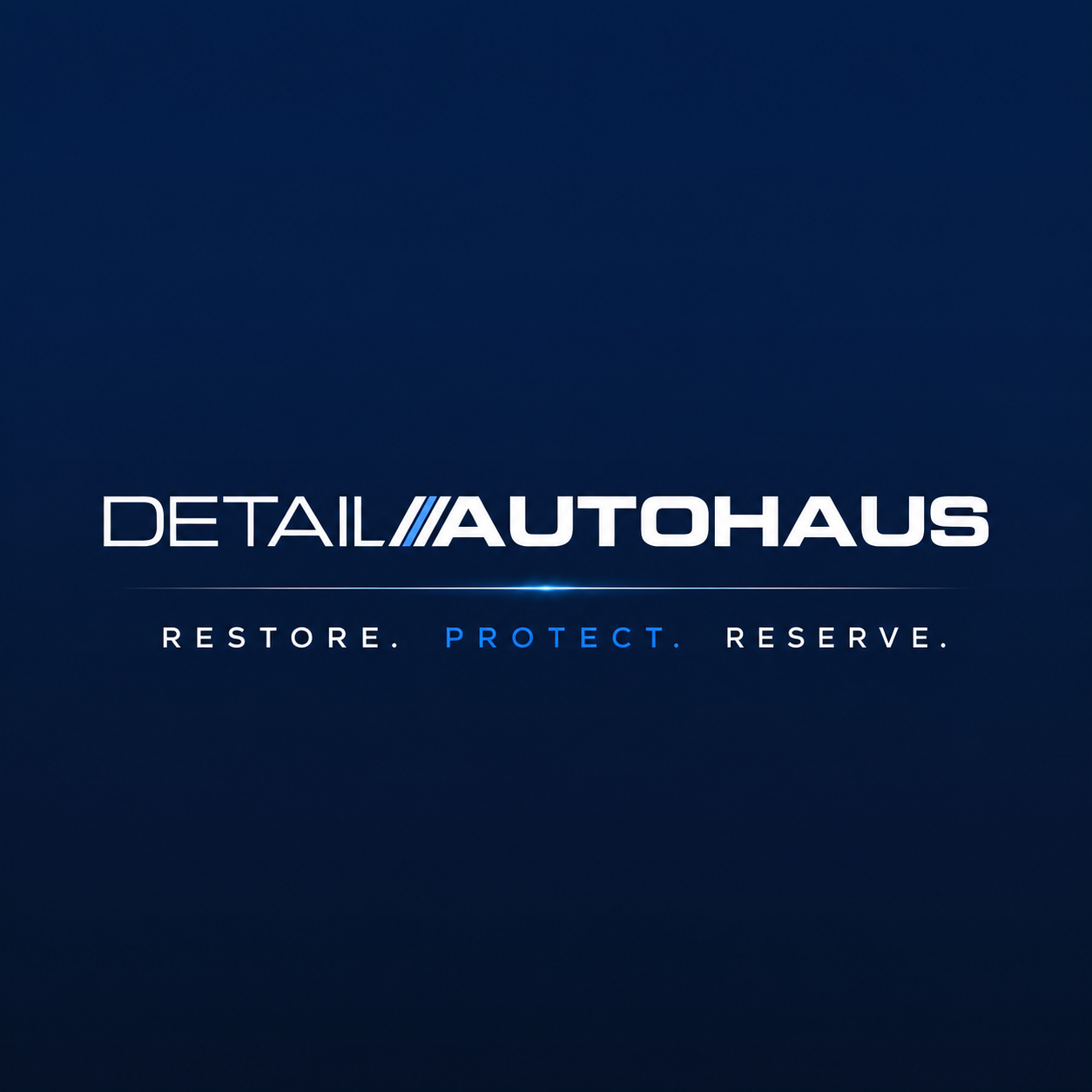 Detail AutoHaus — Restore. Protect. Preserve.